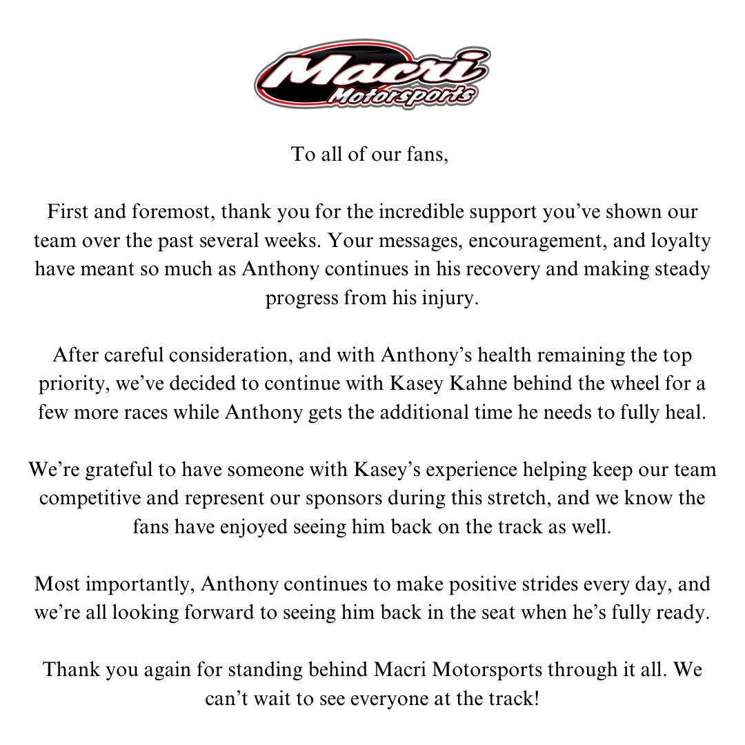 Macri Motorsports tweet media