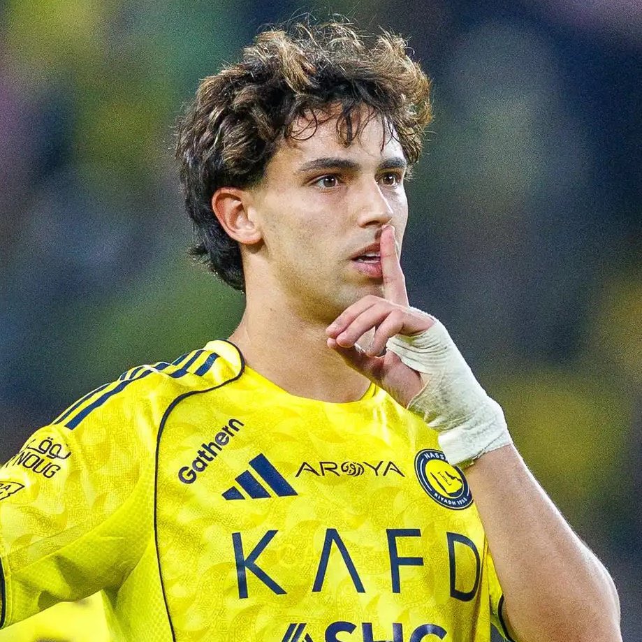 Omodudu02's tweet photo. OFFICIAL: João Félix has been named the Saudi Pro League 𝐏𝐋𝐀𝐘𝐄𝐑 𝐎𝐅 𝐓𝐇𝐄 𝐒𝐄𝐀𝐒𝐎𝐍 for 2025/26. 🇵🇹🤩

Bring him back now! 💙 https://t.co/2wVUnoQ532