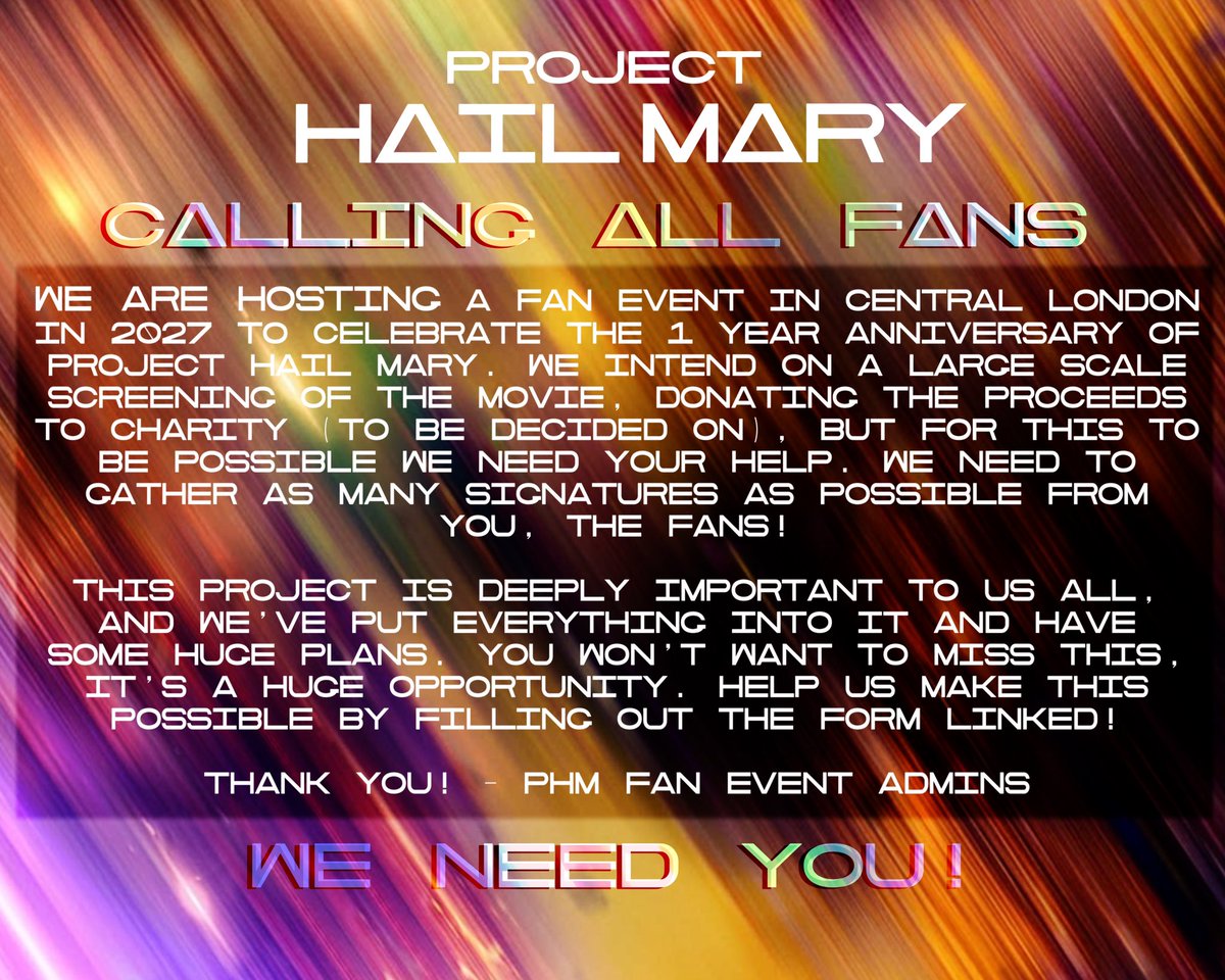 PHM Fan Event UK tweet media