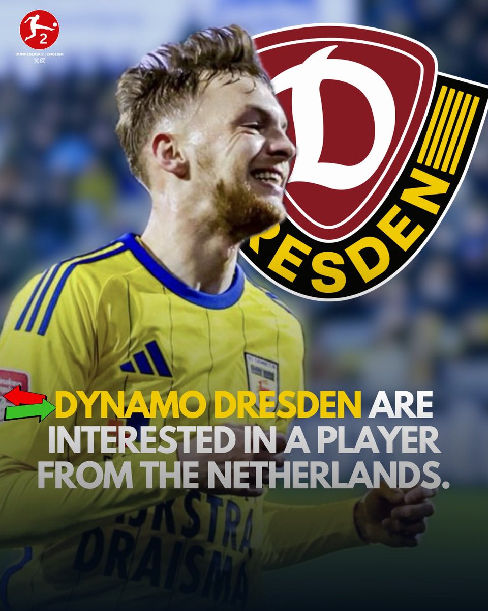 Bundesliga2_EN's tweet photo. 🔄 Dynamo Dresden are interested in Remco #Balk.
📝 His contract with Cambuur expires this summer.
📊 This season, Balk has played 37 matches (7G/5A).
🌍 There is also interest from Wehen Wiesbaden, ADO, Monterey Bay and Sønderjyske.
🗞️ @Soccernews_nl
#Bundesliga2 #sgd1953 https://t.co/FI0vKs8qIx