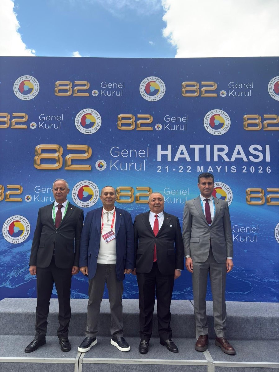 HifzullahAkda's tweet photo. Türkiye Odalar ve Borsalar Birliği’nin 82. Genel Kurulu’na katılım sağladık.
Birlik ve beraberlik içerisinde gerçekleştirilen genel kurulun; camiamıza, iş dünyamıza ve ülke ekonomimize hayırlı olmasını diliyorum.@RHisarciklioglu @arifguness @besiraltunc @isaakdass @batman_tb https://t.co/jIk9H5of12