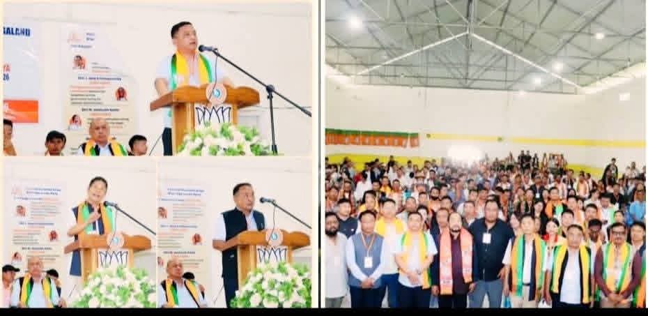 ezung_therali's tweet photo. The #PrashikshanMahabhiyan2026 training prog.8 Aghunato showcased t dedication of Karyakartas frm Mangkolemba,Mokokchung &amp; Zunheboto dist.towards org'nal strengthening. Grateful 2 all Hon'ble Ministers,Advisors,MP,&amp;Central leaders 4 giving efforts to uplift t Party. @YepthomiBen https://t.co/XvFbWTN8Sl