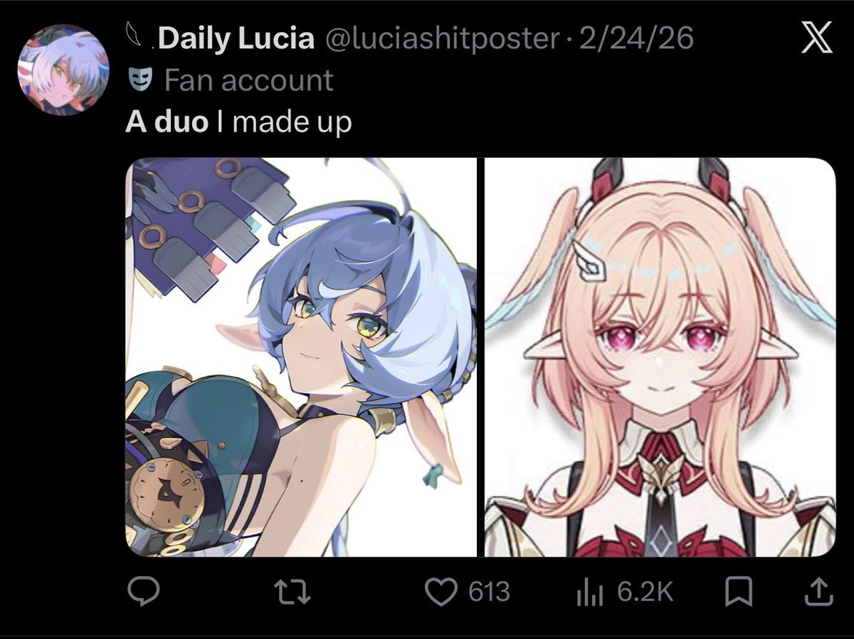 𓆩 ﹒Daily Lucia (@luciashitposter) / Posts / X