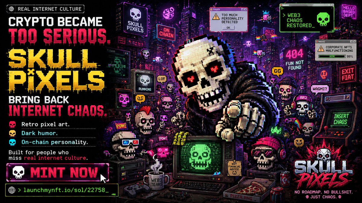 Skull Pixels tweet media