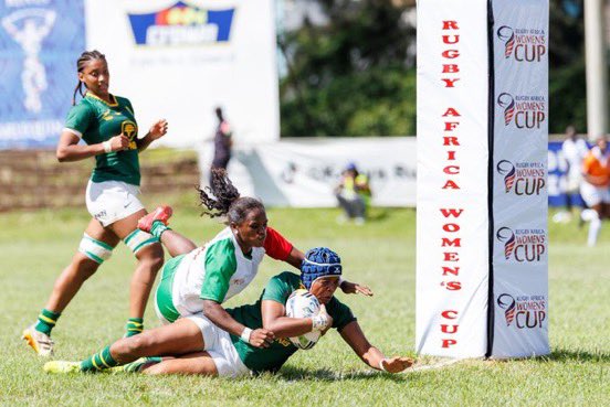 Abigail98244672's tweet photo. Temps forts en images du choc intense entre les WomenBoks 🇿🇦 et Madagascar 🇲🇬 lors du RAWC à Nairobi 🇰🇪
Une véritable bataille sur le terrain au RAWC 💥
#RAWC #RAWCPERFORMANCEDIVISION #KenyaRugby #RugbyAfricaAt40 https://t.co/Oh4fqlKTsN