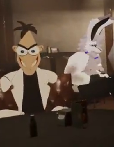 JRabbitditch's tweet photo. Well look at that, it's me again (i'm the doof) and that's my friend Del in the back. https://t.co/VwII4P57zk