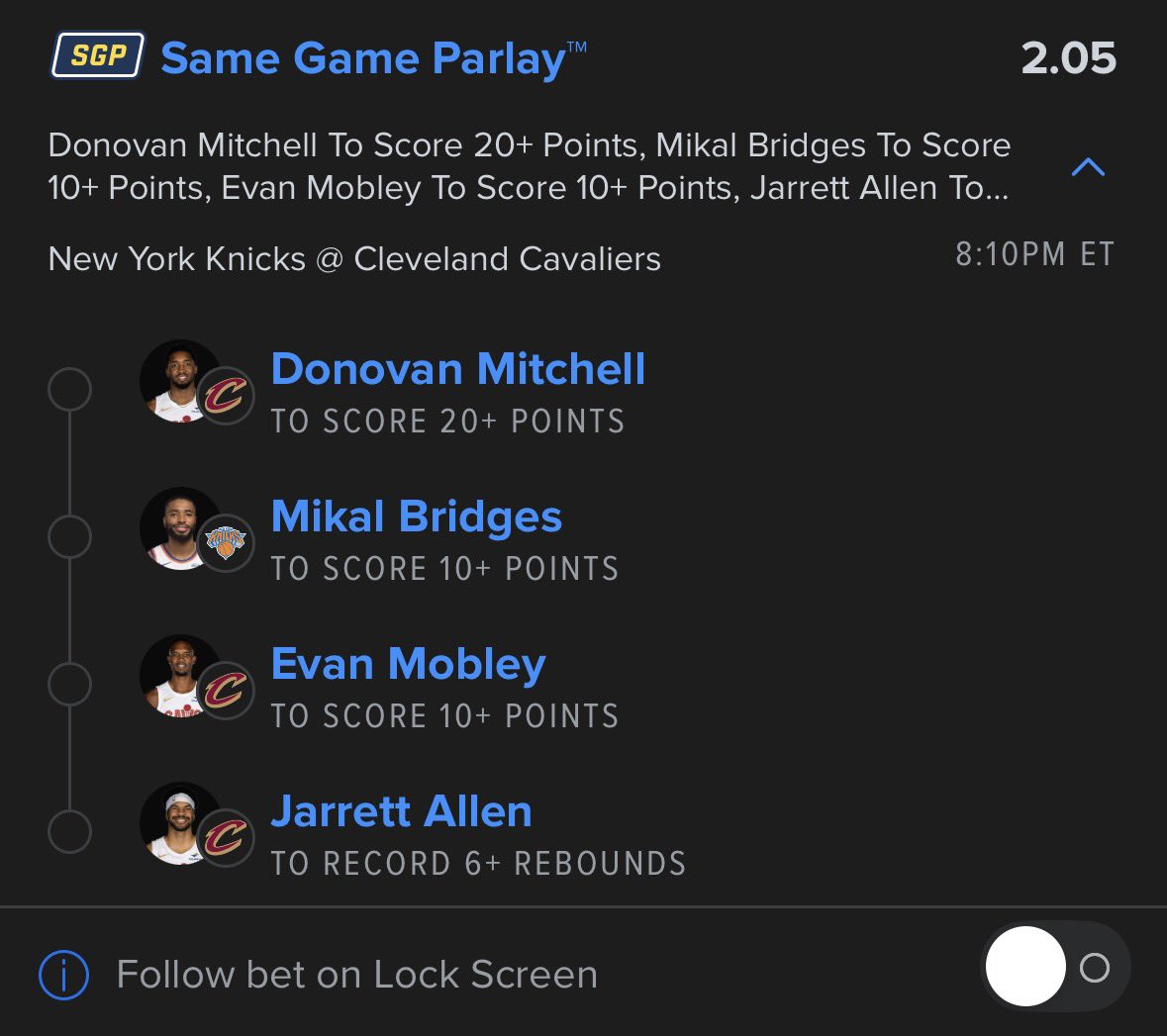 Parlay Hawk tweet media