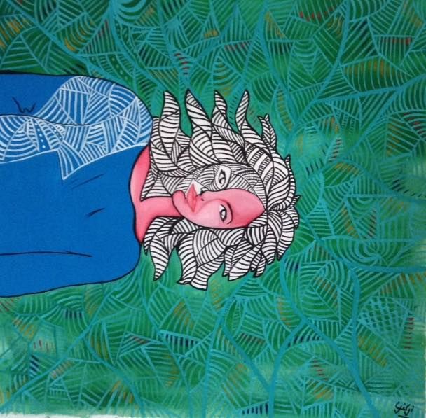 gilaporta's tweet photo. Art of the Day! "on the ground". Buy at: https://t.co/nKZaObo4Me https://t.co/ffkZLP4Uby