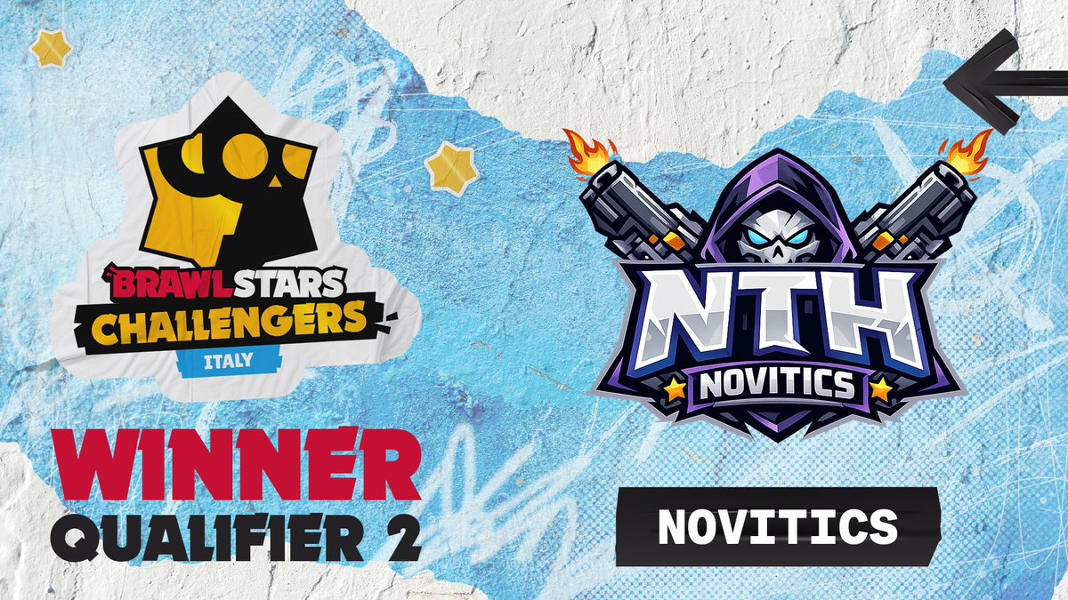 BSC_Italy's tweet photo. 👑 ABBIAMO IL SECONDO RE DEL QUALIFIER!

I Novitics dominano la scena e si prendono di forza il pass per la fase successiva del Brawl Stars Challengers Italy! Un Qualifier 2 giocato sul filo del rasoio, ma alla fine la corona è loro.

Congratulazioni ragazzi, ci vediamo alle finali! 🚀🔥
@HowToWinnn @iKaoss11 @marcotiemme 

#BrawlStars #ChallengersItaly #Novitics #EsportsItaly #BrawlStarsEsports @Brawl_esports @Ferre_Worka @PlayerD__