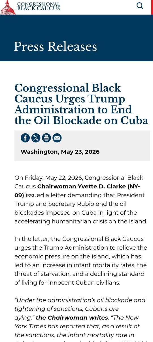 Cuban Embassy in US tweet media