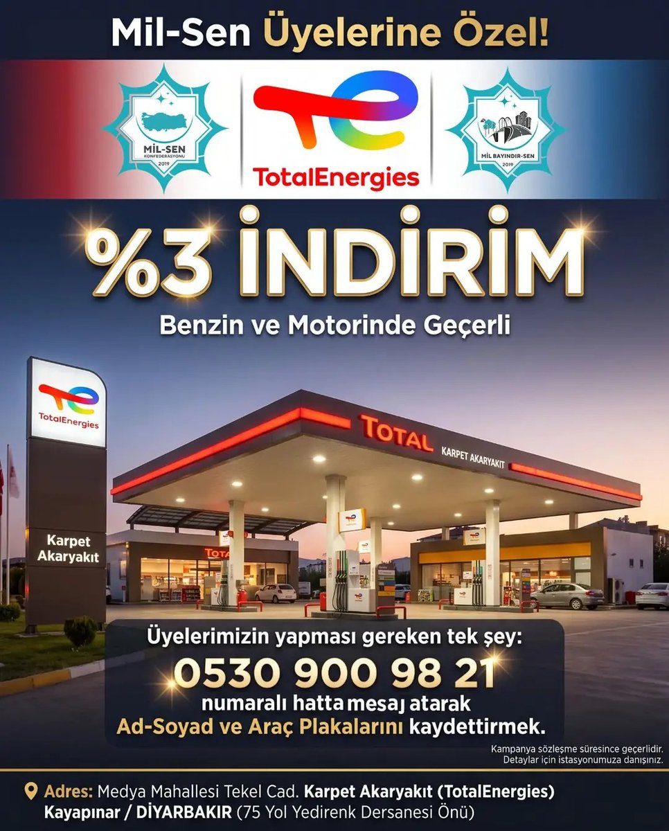 maarifsen21's tweet photo. #maarifsen üyelerine özel indirim. 
#Maarifsen #Milsen #Mil #MaarifSen #Diyarbakır #sendika https://t.co/ZiR9GfKdwo