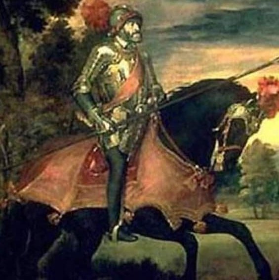 reunificacion_'s tweet photo. ®️ "Hablo en Latín con Dios, Italiano con mis músicos, Español con mis Tropas, Francés con las Damas e Inglés con mis caballos y mis perros"

👑 Emperador Carlos I de España 🇪🇸 y V de Alemania. 🇩🇪 https://t.co/5Sf1eNcj0X