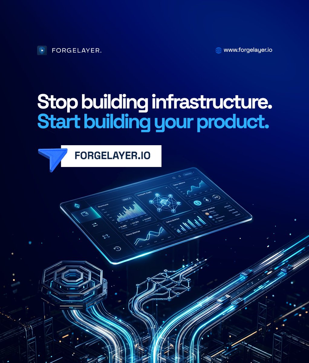 Forgelayer_tech's tweet photo. The only thing you should be focused on building is your product!

The infrastructure to power it is already there all you have to do is plug in.

Link in bio.

#cryptoproduct #infrastructure https://t.co/jWv270HhmR