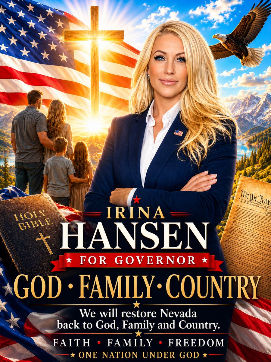 IrinaHansenForNevadaGovernor tweet media