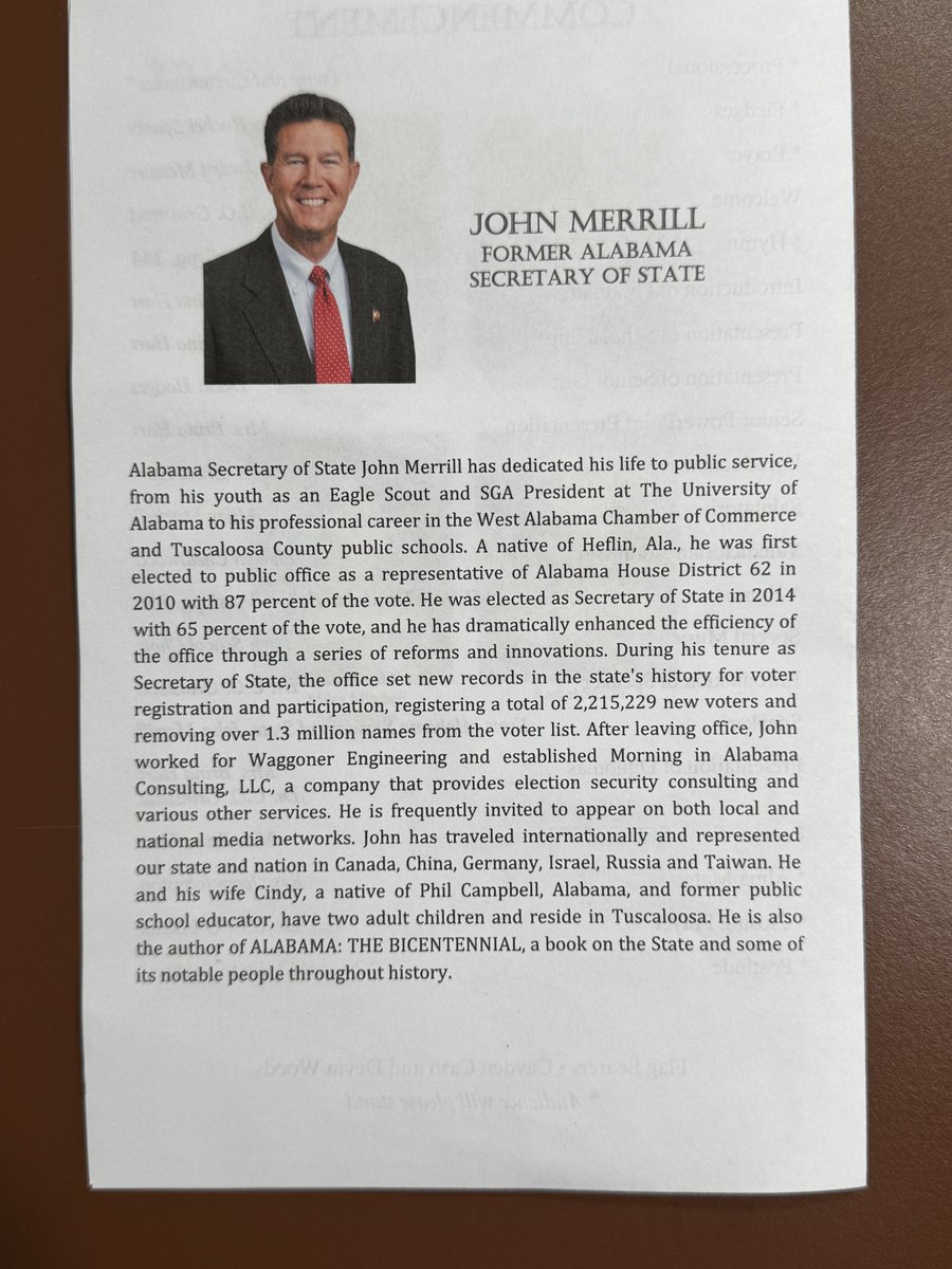 JohnHMerrill's tweet photo. Wednesday night I was privileged to be back in #CalhounCounty &amp; speak to the graduating class at #TrinityChristianAcademy in Oxford! The teachers &amp; administration at this outstanding Christian school provide a 1st class educational experience for their students!#All67 #ALPolitics https://t.co/BaLo5n7Gpm