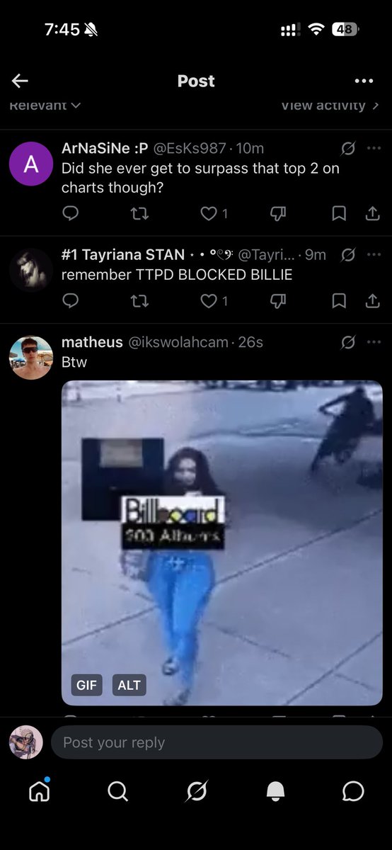 ๐ฝ๐พ๐๐โฏ๐ฝ๐ถ๐๐น๐ถ๐๐น๐โด๐ป๐ is seeing liv tweet media