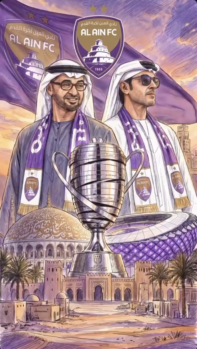 R66000's tweet photo. #نادي_العين @alainfcae 💜 https://t.co/mqVC6O0heo