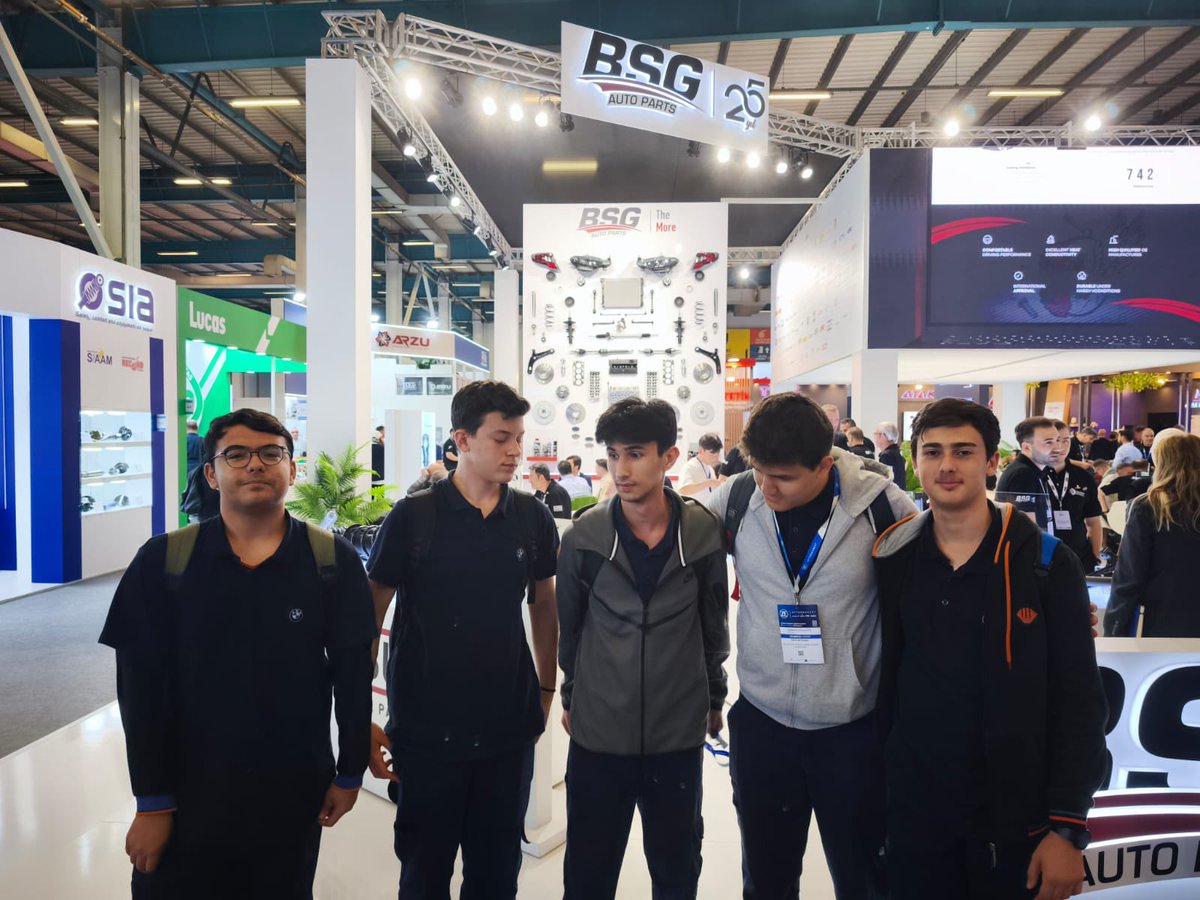 BORUSANMTAL's tweet photo. Uluslar arası buluşmalarından biri olan 25.Automechanika İstanbul 2026 Fuarı’na, İstanbul TÜYAP Fuar ve Kongre Merkezi’ne öğrencilerimizle birlikte katılım sağladık.

@tcmeb @Yusuf__Tekin @cobanogluF @MucahitYentur @istanbul_MTE @esenyurtmem @bkvorgtr @TayfunOzyolcu @hkayakucuk https://t.co/5A78nY0KNJ
