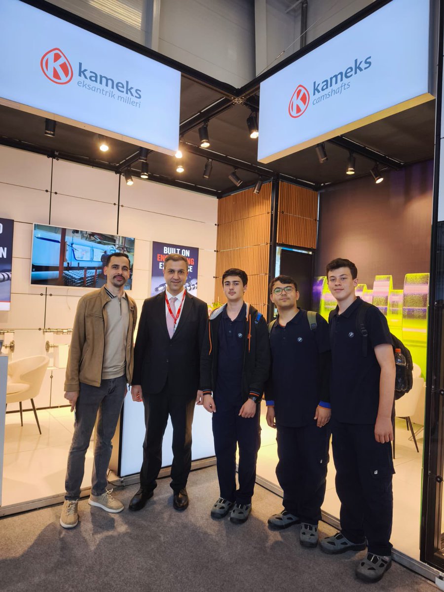 BORUSANMTAL's tweet photo. Uluslar arası buluşmalarından biri olan 25.Automechanika İstanbul 2026 Fuarı’na, İstanbul TÜYAP Fuar ve Kongre Merkezi’ne öğrencilerimizle birlikte katılım sağladık.

@tcmeb @Yusuf__Tekin @cobanogluF @MucahitYentur @istanbul_MTE @esenyurtmem @bkvorgtr @TayfunOzyolcu @hkayakucuk https://t.co/5A78nY0KNJ