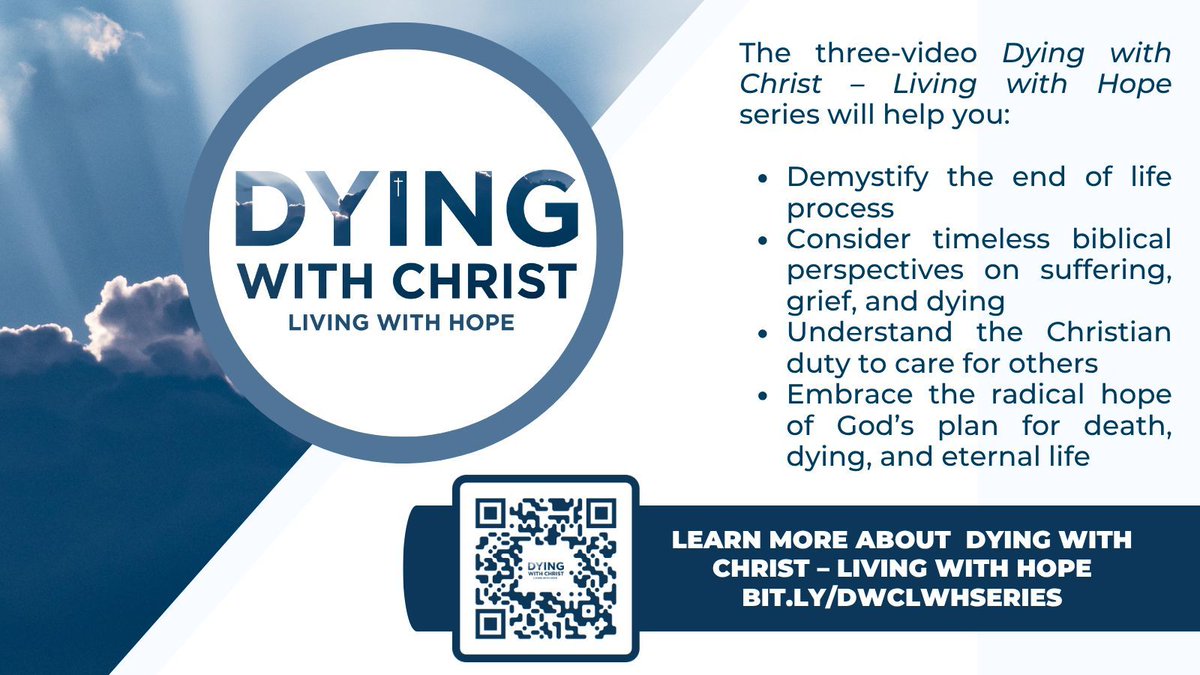 CMDACanada's tweet photo. Dying with Christ – Living with Hope presents a hope-filled perspective on a universal experience. If you would like to learn more about this program, go to https://t.co/v3KIQGqtvd https://t.co/b9VSOOzPXX