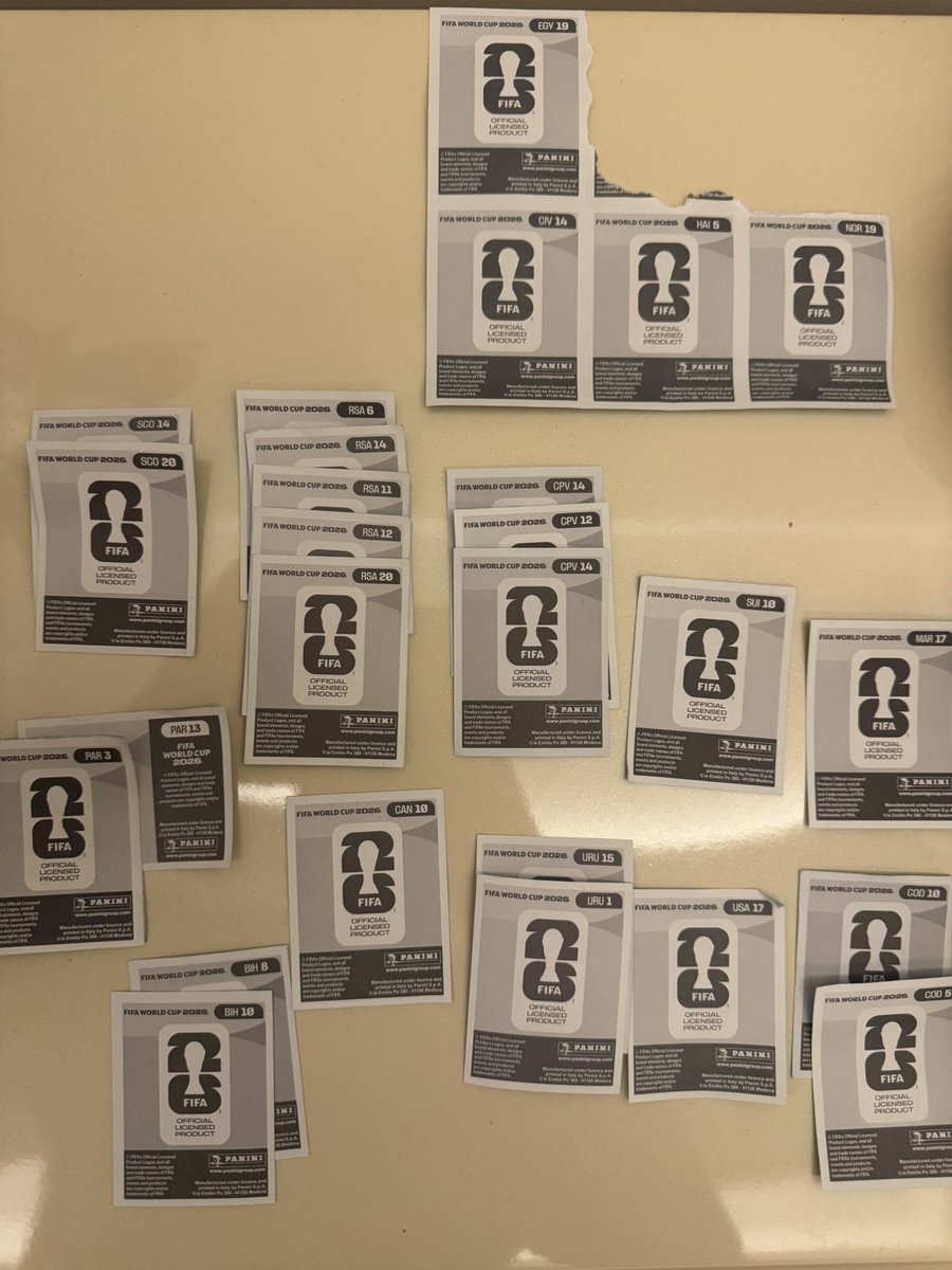 WorldCup Sticker Collector tweet media