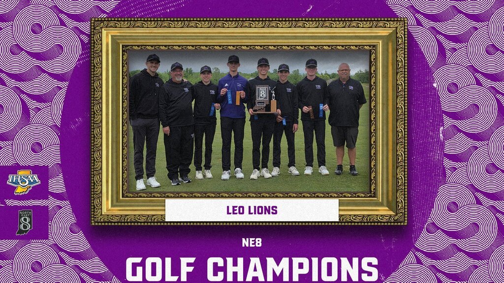 ENKnights's tweet photo. Congratulations to the Leo Lions for winning the NE8 Boys Golf Conference Tournament! https://t.co/tQF63ZYmPi
