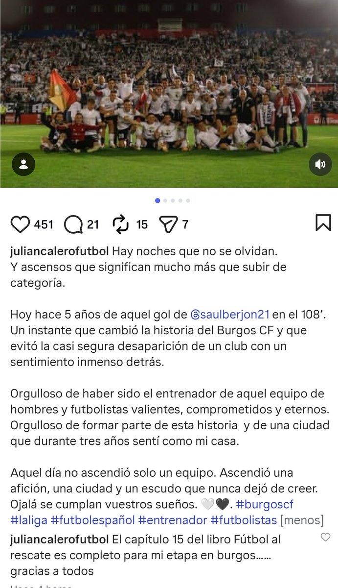 BalonMercromina's tweet photo. Don Julián Calero Fernández también se ha acordado del aniversario del ascenso. https://t.co/wiMzfatkte
