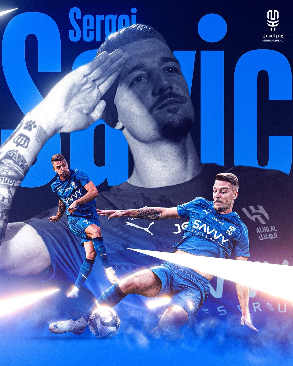 MnbrAlhilal's tweet photo. 🚨🚨🚨🚨🎙️ سافيتش:

"فخور بـ ارتداء قميص الهلال." 💙💙💙💙💙 https://t.co/F5MP4Uvup6