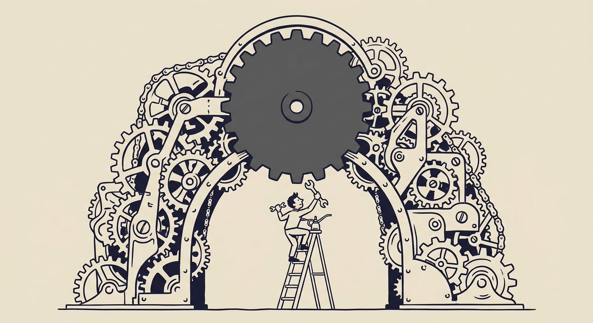 khassan9's tweet photo. Bureaucracy is the ultimate test of vitality.

Want to spot a dying institution? Look at the ratio of doers to coordinators.

If you aren't actively cutting the excess, you are implicitly approving its growth. https://t.co/wjns9rrrHt