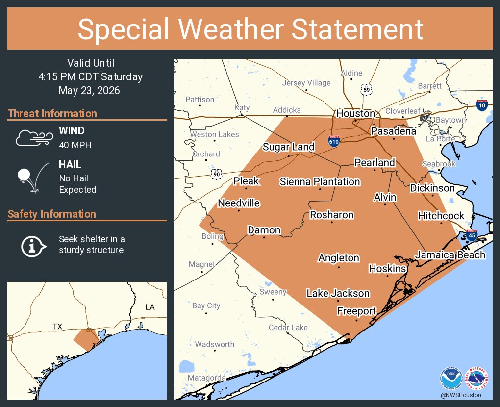 NWS Houston tweet media