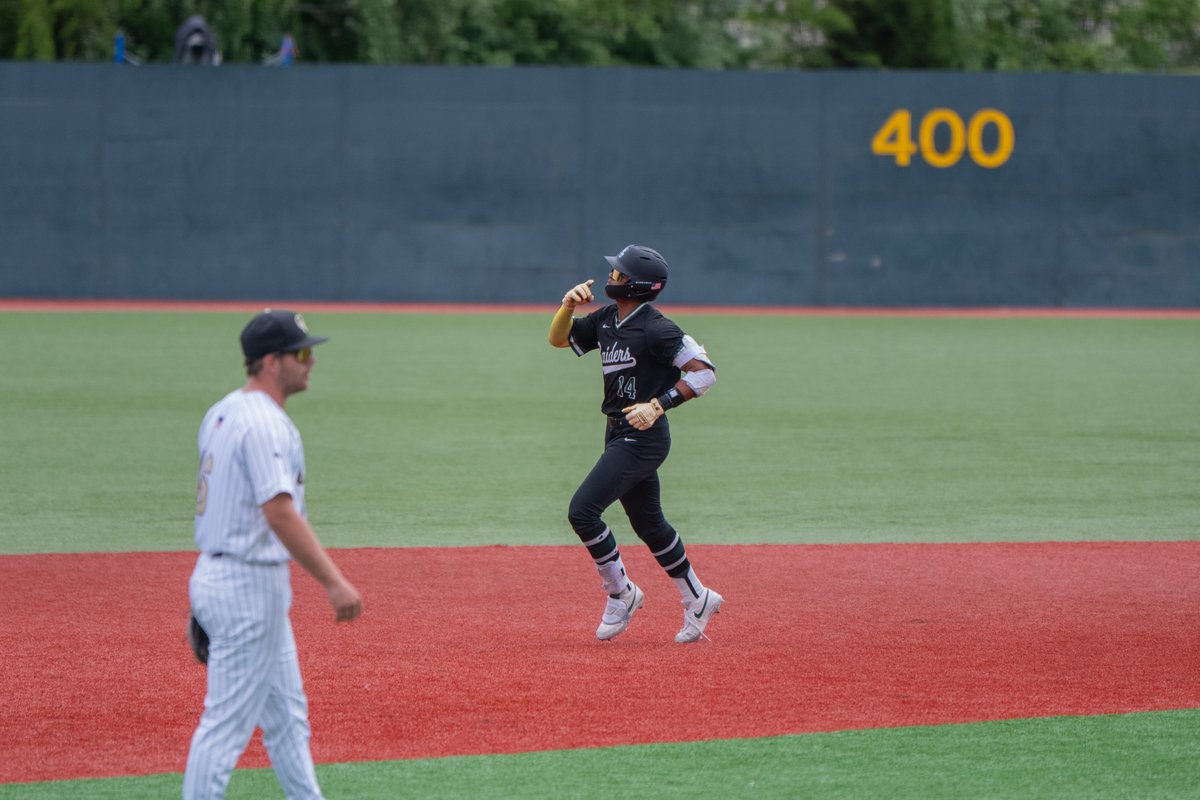 WSURaidergang's tweet photo. A look at Dunc’s trip around the bases! 🐺

#Raidergang | #BuildtheMonster https://t.co/349awT92JW