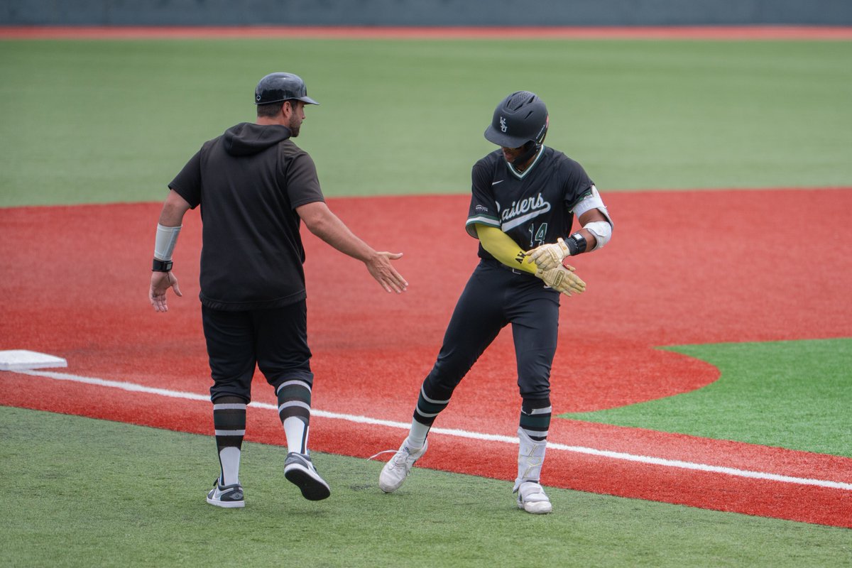 WSURaidergang's tweet photo. A look at Dunc’s trip around the bases! 🐺

#Raidergang | #BuildtheMonster https://t.co/349awT92JW