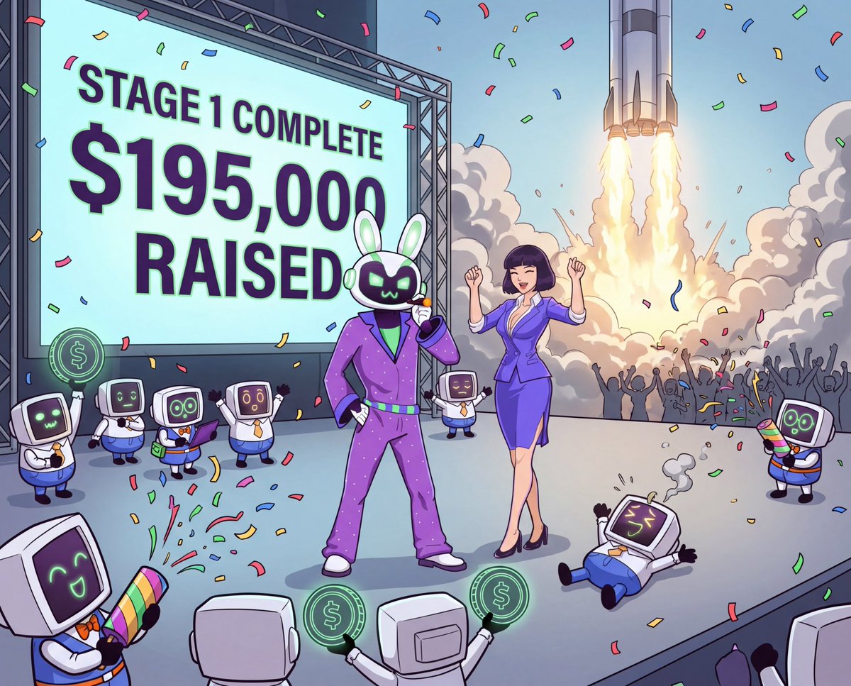 polytruthtoken's tweet photo. In just 10 days, $PTRUE has raised over $195K, completing stage 1 and proving that our momentum is unstoppable. ✅️ 

We're officially in Stage 2 at $0.001248 . The price hasn't caught up to the community growth yet and that window is closing fast. ⚡️ 

This is your chance to get in before the next stage begins. 🚀