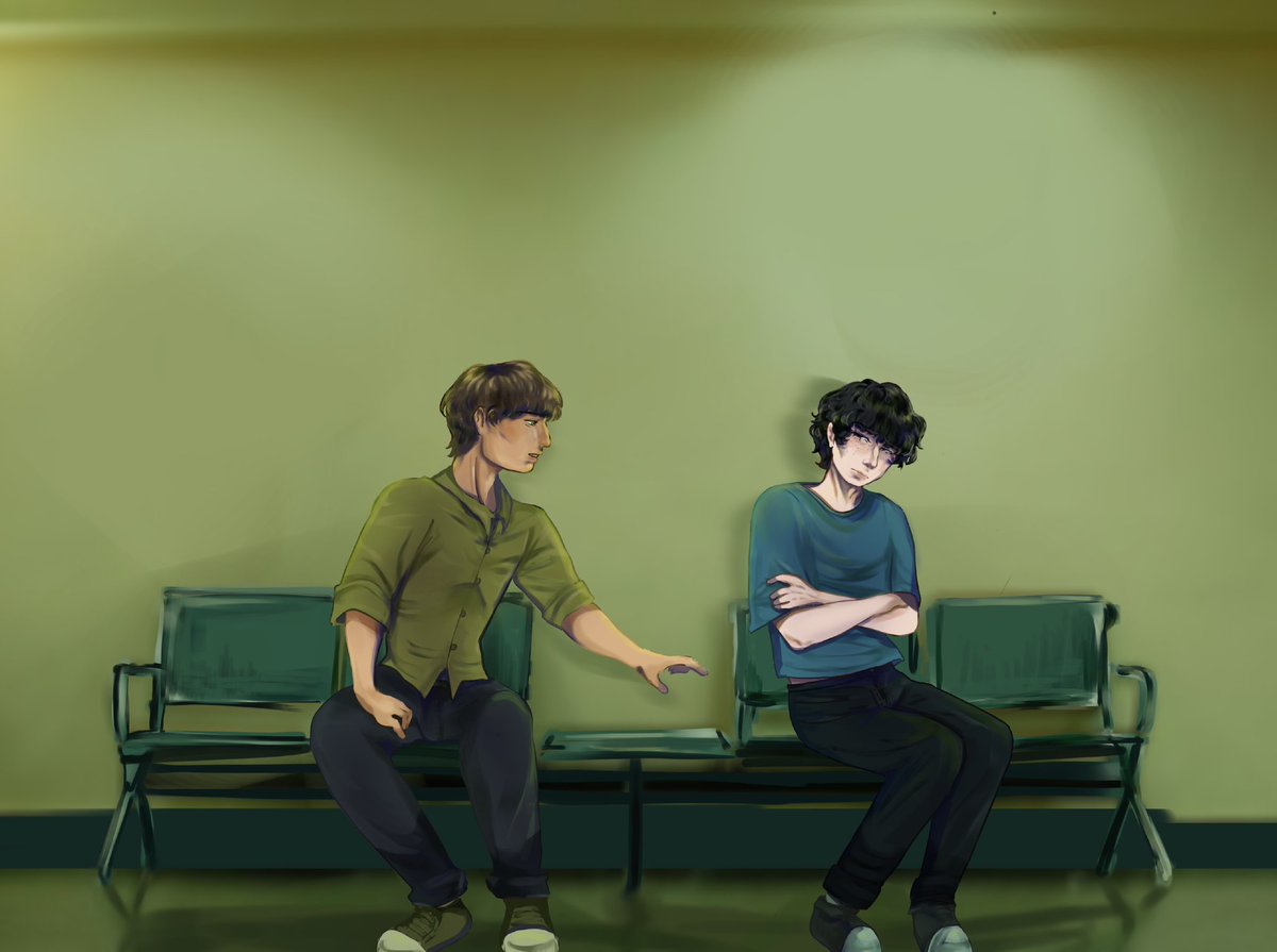 Batbraty's tweet photo. Based on a fanfic I'm writing, here's some fanart! A little bit of #byler angst juice for everyone #fanartㅤㅤㅤㅤ https://t.co/ge6538YJxn