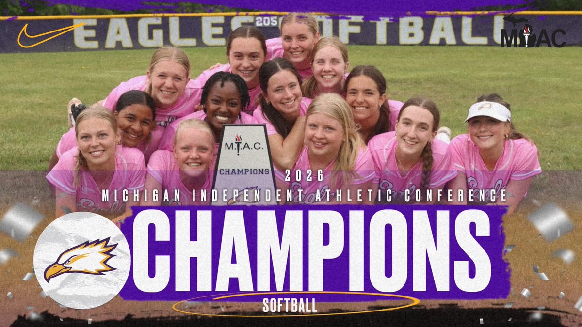 PcaSoftball's tweet photo. With a win over Lutheran Westland last night, PCA Softball claims a 4TH consecutive MIAC championship! 👏🏆🥇

For a breakdown of the conference-clinching win on senior night, visit the link below:

https://t.co/Ppbn1bNtB4 https://t.co/NPVHnaHWsm