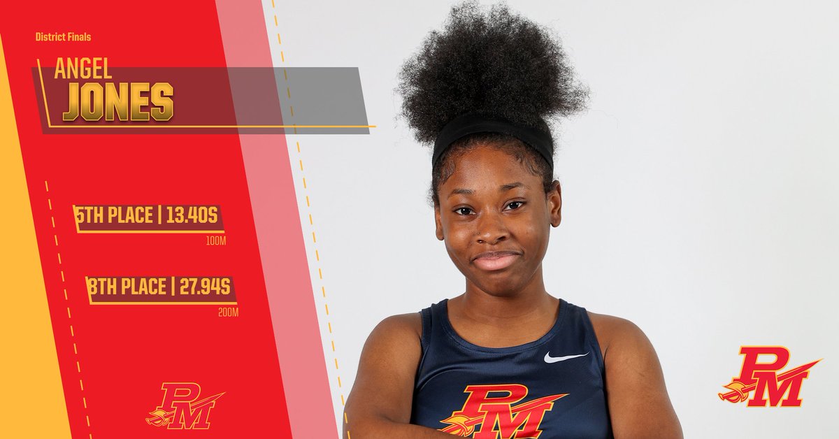 pmcavstrack's tweet photo. Angel Jones just misses regional qualifying but a great season from the Sophomore regardless!

Congratulations to Angel for such a great season, way to make Cavalier nation proud!

#Onward | #GoCavs | #Legacy https://t.co/ysZugZdcF7