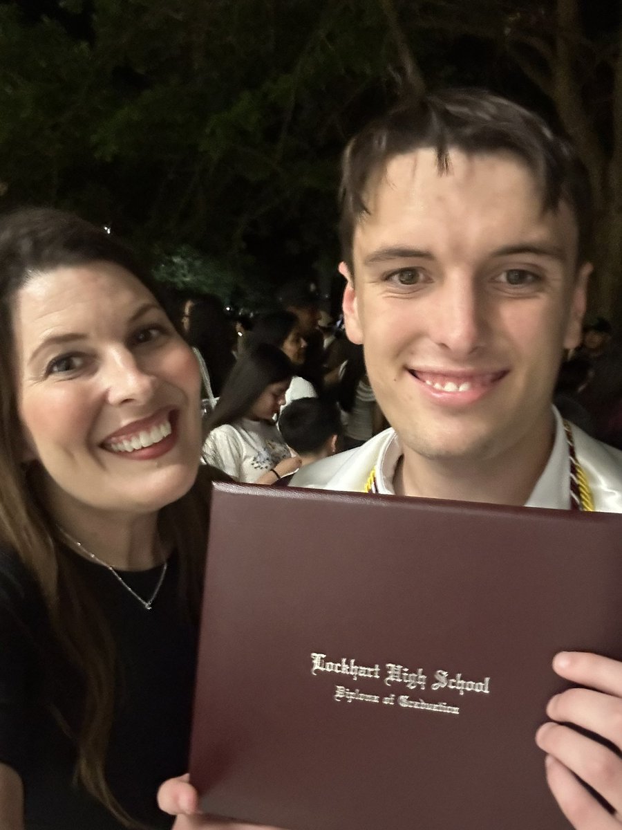 LauraBrast's tweet photo. So proud of you Hayden! LHS Class of 2026! 🦁🎓❤️🫶 @LockhartISD @LOCKHARTHS #LockedOnExcellence #LoveMyLISD https://t.co/xTgkUlikWc