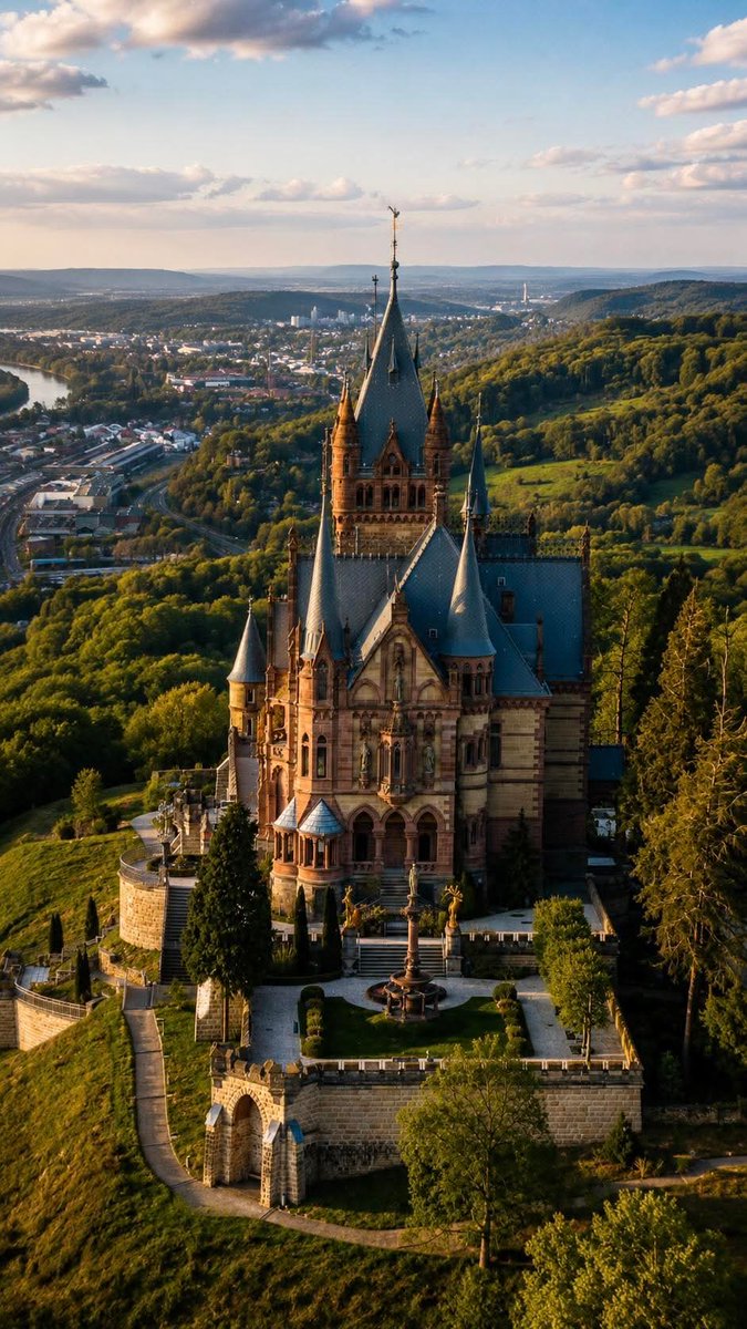 world_tourists_'s tweet photo. 📍Drachenburg Castle, Germany 🇩🇪 https://t.co/n8LodNzlyM