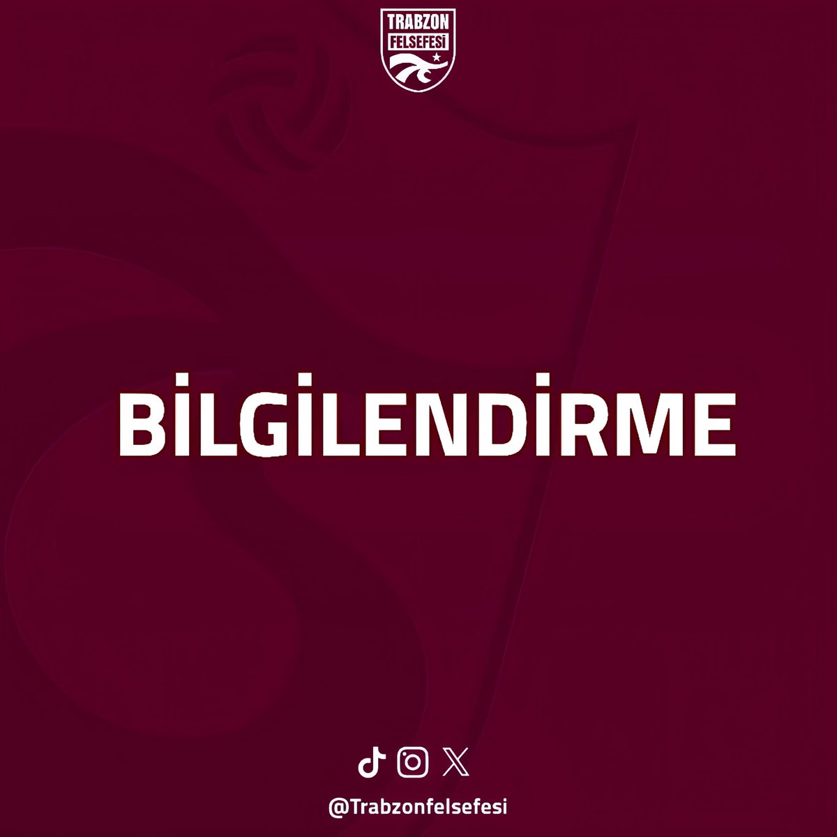 Trabzonfelsefe's tweet photo. BİLGİLENDİRME 🚨
Süper lig`e yükselen a*edspor`a tebrik mesajı yayınlayan 3
büyükler,Trabzonspor`a herhangi bir tebrik mesajı yayınlamadı. https://t.co/ctizdBnxFu