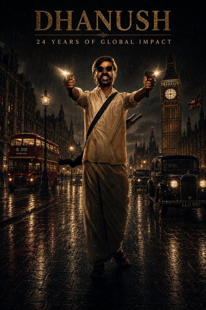 Prajithkochi's tweet photo. A performer.
A lyricist.
A singer.
A director.
A National Award-winning powerhouse. 🔥
Celebrating 24 glorious years of Dhanushism!
#24YearsOfDhanushism
#kollywood
#dhanush https://t.co/k1f0StfGeQ