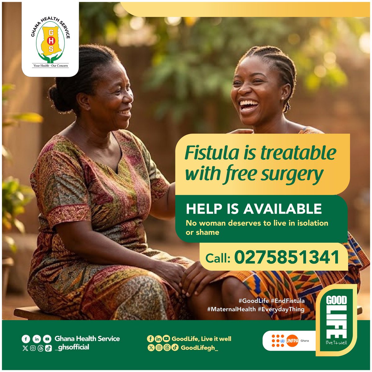 Ghana Health Service tweet media