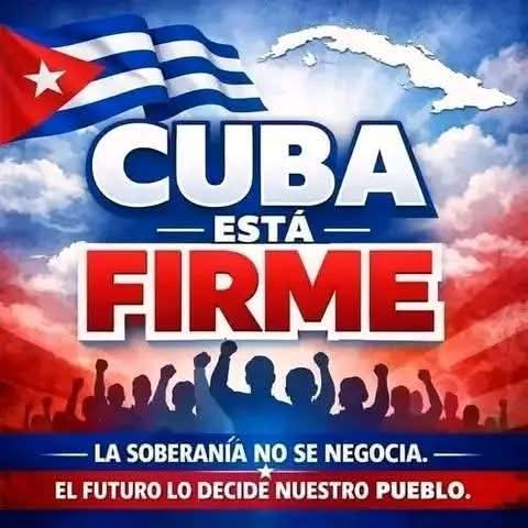 CubaRobe's tweet photo. 💢🇨🇺 Un pueblo unido jamás será Vencido...
#UnidosXCuba https://t.co/H3qzSYFr5y