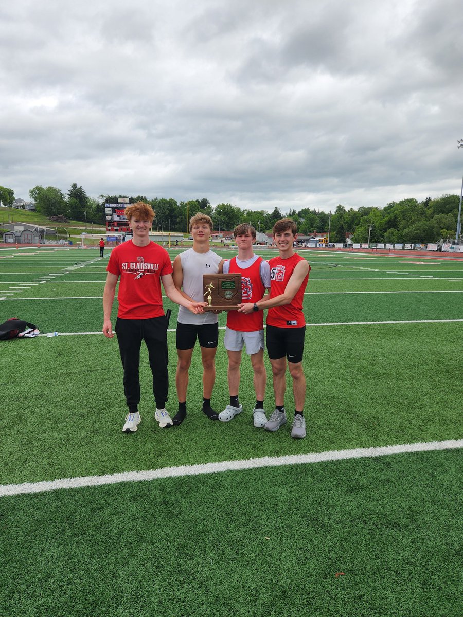 STCTrackandCC's tweet photo. Boys 4x400 or Tyler Harris, Lucas Causey, Chase Crum, and Camden Judge - Regional Bound!! https://t.co/170ug4ns6k