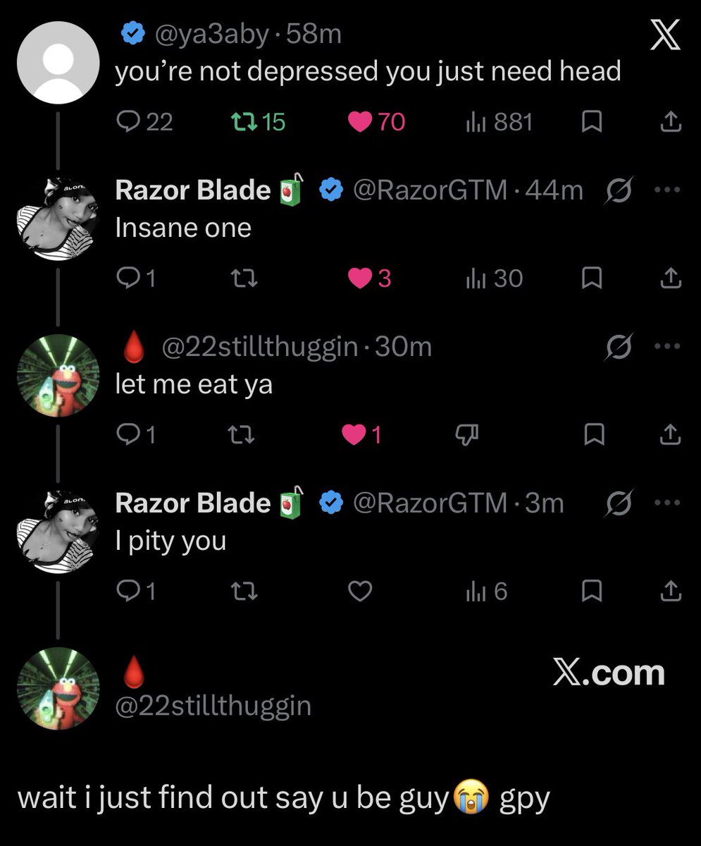 Razor Blade🧃 tweet media