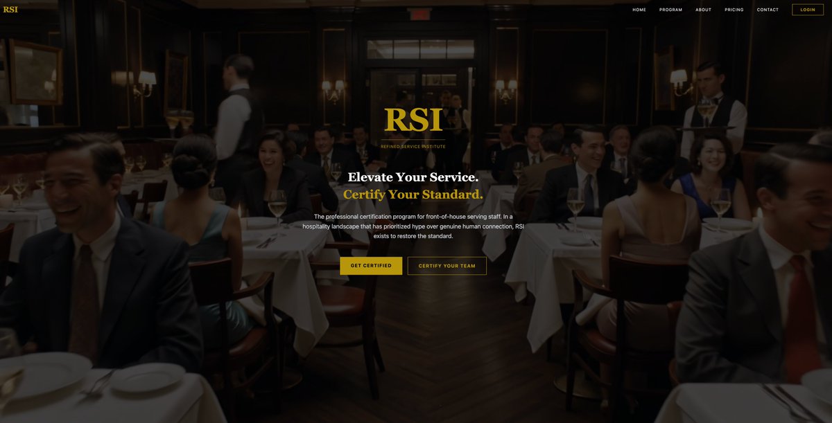 kyletredwaydev's tweet photo. Just launched a SaaS outside my usual blockchain/web3 world.

RSI. A professional certification platform for restaurant servers. Built with React, Supabase, and Netlify.
Here's the story https://t.co/Um0UX5YwT1