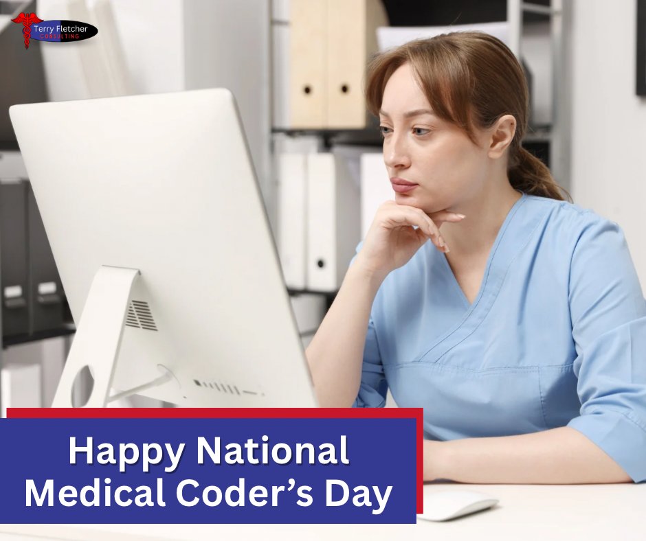 TerryCoder1's tweet photo. Happy National Medical Coder’s Day to the people who know that one missing word, one modifier, or one diagnosis code can change everything.
#NationalMedicalCodersDay #MedicalCoder #HealthcareCompliance #HealthcareIndustry https://t.co/ETpXoHfKSn