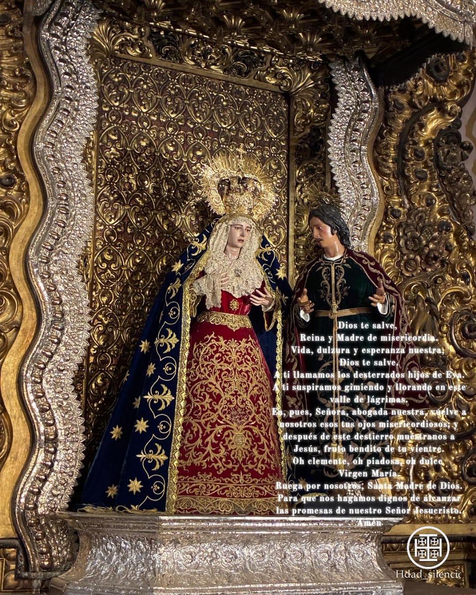 Hdad_silencio_'s tweet photo. Durante el mes de mayo nos encomendamos especialmente a María Santísima de la Concepción. https://t.co/ZS9bdXKDe0