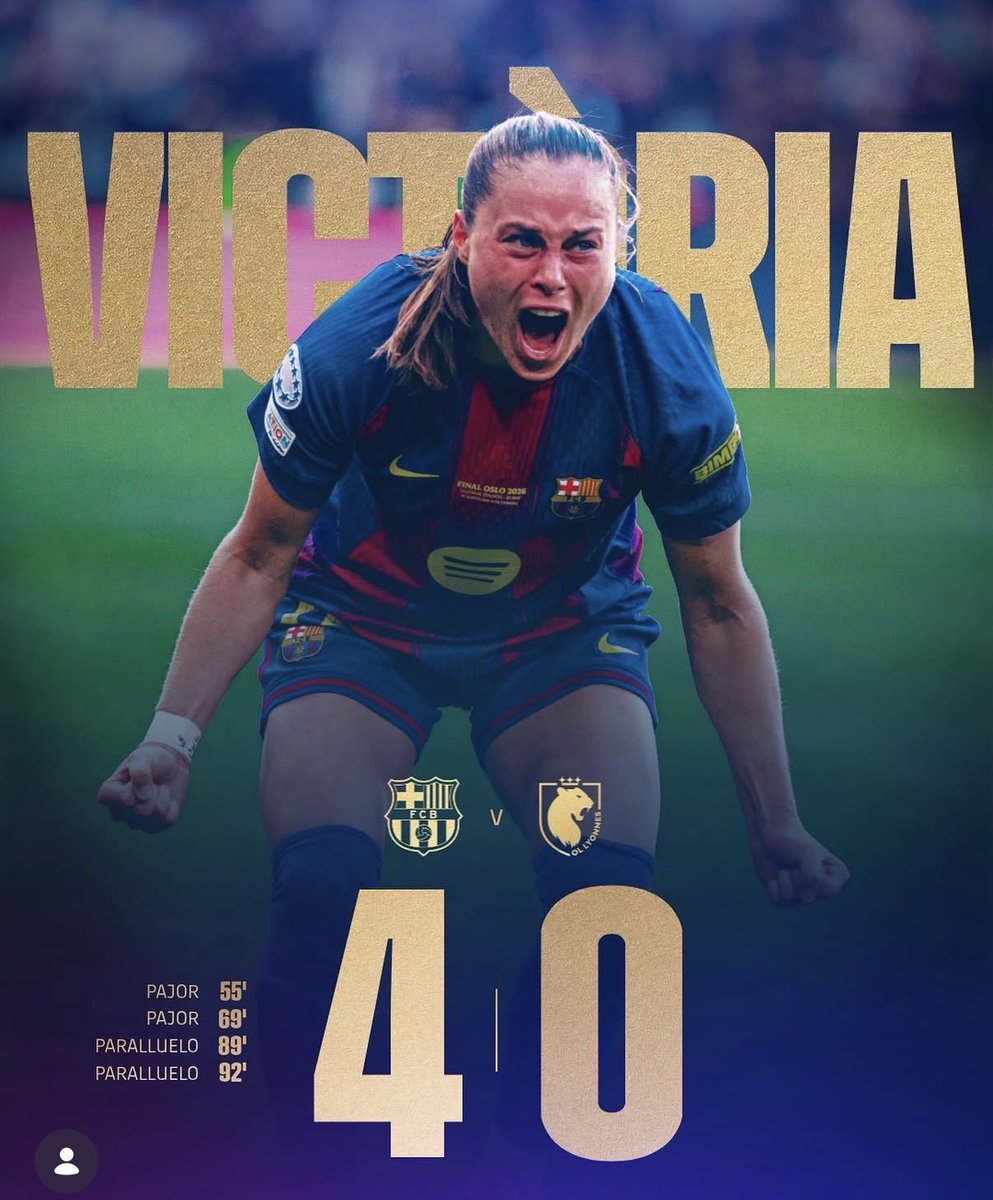 davidguor's tweet photo. 4 Goles y la 4 Champions es increíble el partido de todas ellas contra un equipo que tiene 8 Champions . SOU MOLT GRANS !!!
FORÇA BARÇA 💙❤️ https://t.co/WJO8nXVEXq