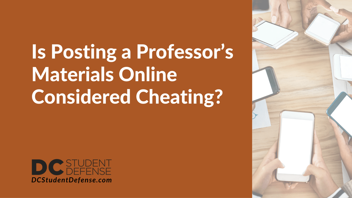StudentDefense's tweet photo. You might be surprised to learn how posting study materials online can get you accused of an academic honor code violation.

https://t.co/0J6rELKSLW

#StudentDefenseLawyer #StudentDefense #DCLawyer https://t.co/c3GXJ1MyfK