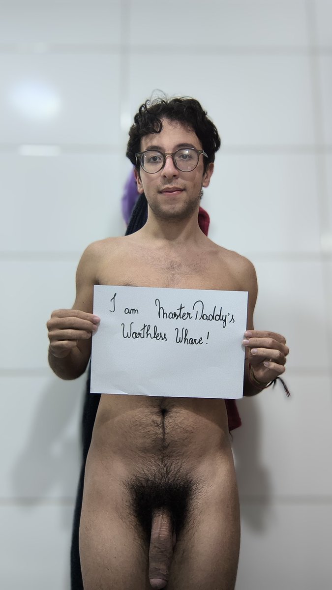 MasterDaddy20's tweet photo. This is one of my new little slut’s but it decided that it didn’t wanna respond to me so do you guys have anything you want me to make it do?

#sissy #blackmail #expose #whore #slut #worthless #cumdump #pathetic #bottom #cumslut #slave #submissive #Hmu #owned #ownership #bdsm https://t.co/yKwTpUlrjX